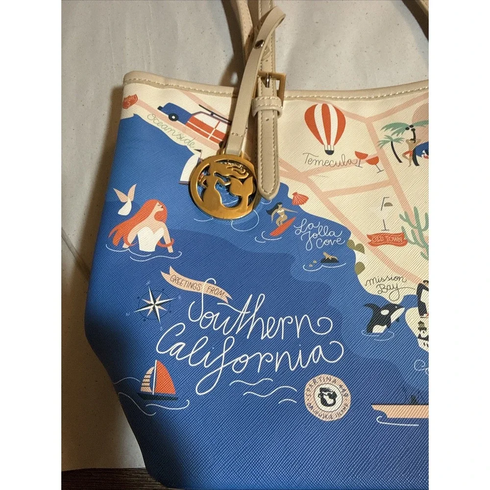 Spartina 449 small tote / Purse /  California Design NWT